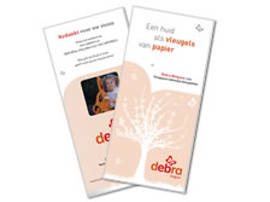 Folder "Een huid als vleugels van papier"