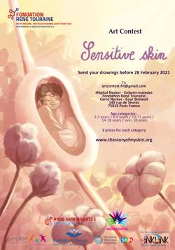 Tekenwedstrijd "The story of my skin"